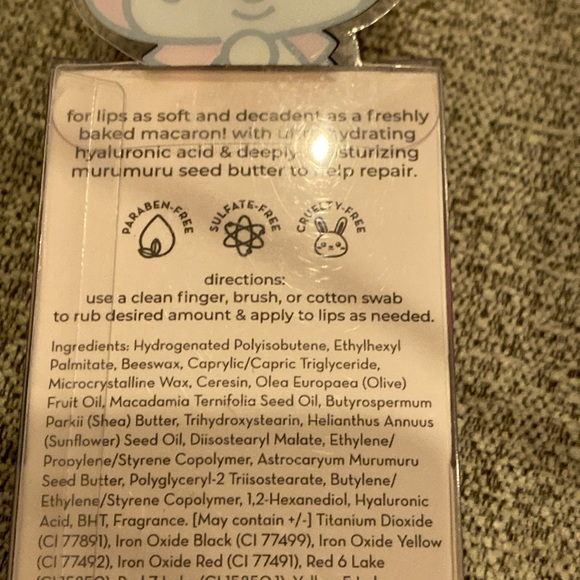 The Crème Shop My Melody Macaron Lip Balm - Strawberry Banana - Picture 4 of 4